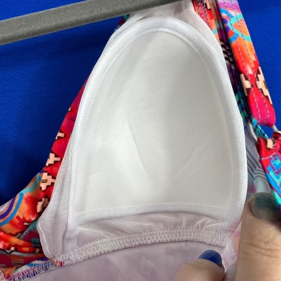 NWT🤩 |•PROFILE BY GOTTEX•| Bathing Swim Suit Tankini Top Modesty Size 12 - Picture 6 of 8